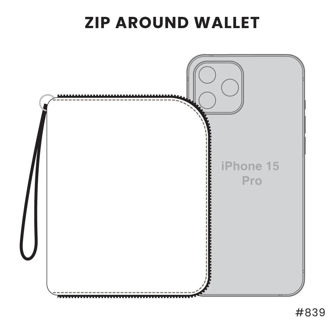 Zip Around Wallet - Yorkshire