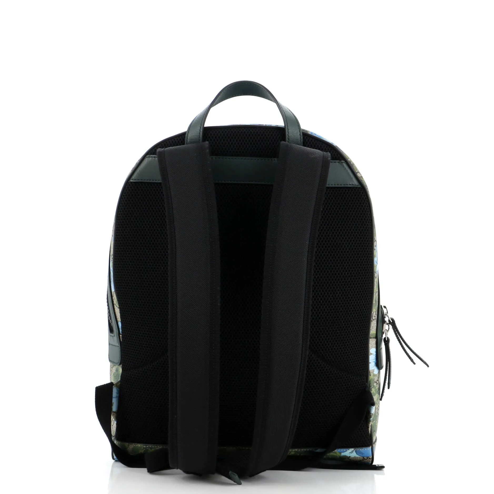 Zip Backpack Embroidered Printed GG Coated Canvas Medium
