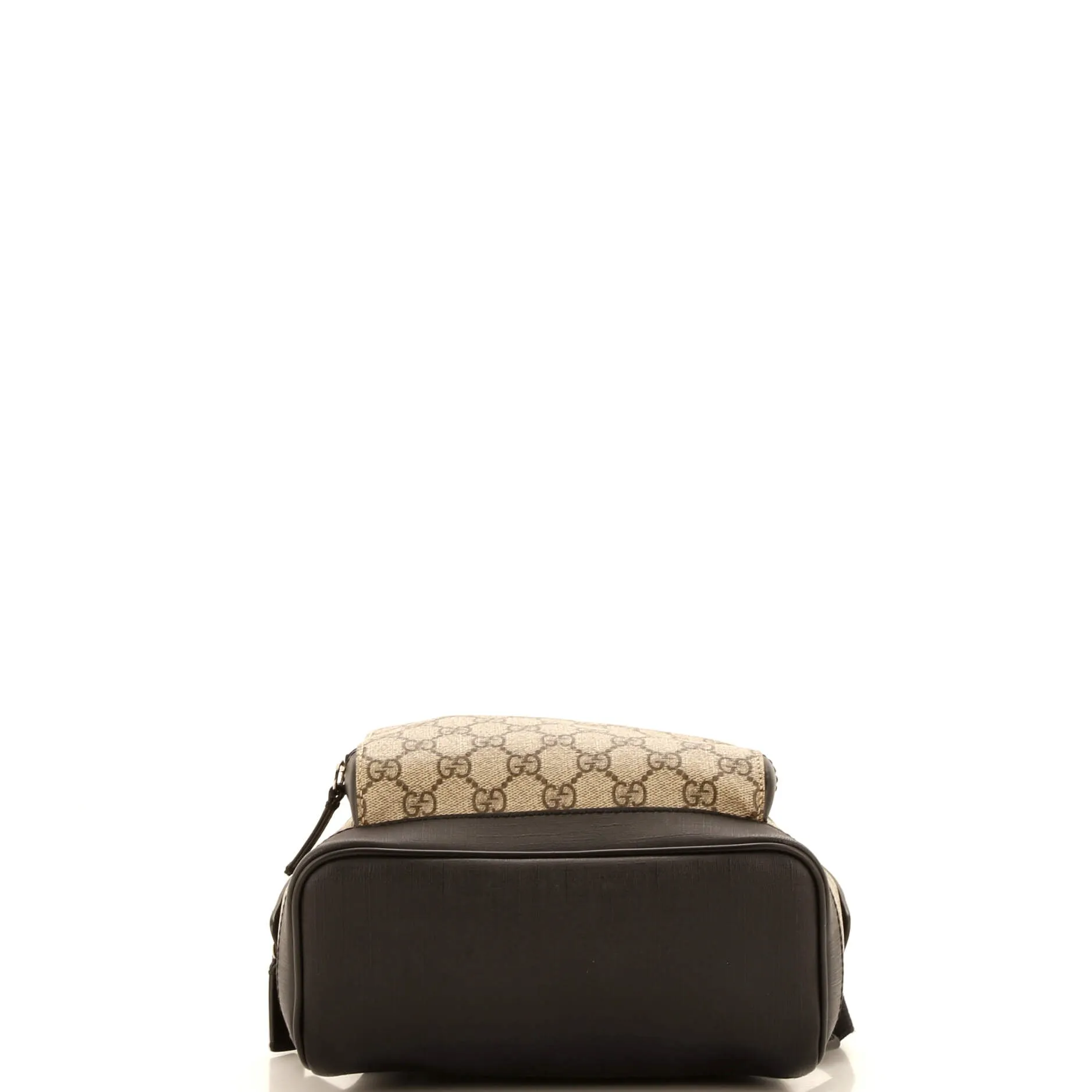 Zip Pocket Backpack GG Coated Canvas Small