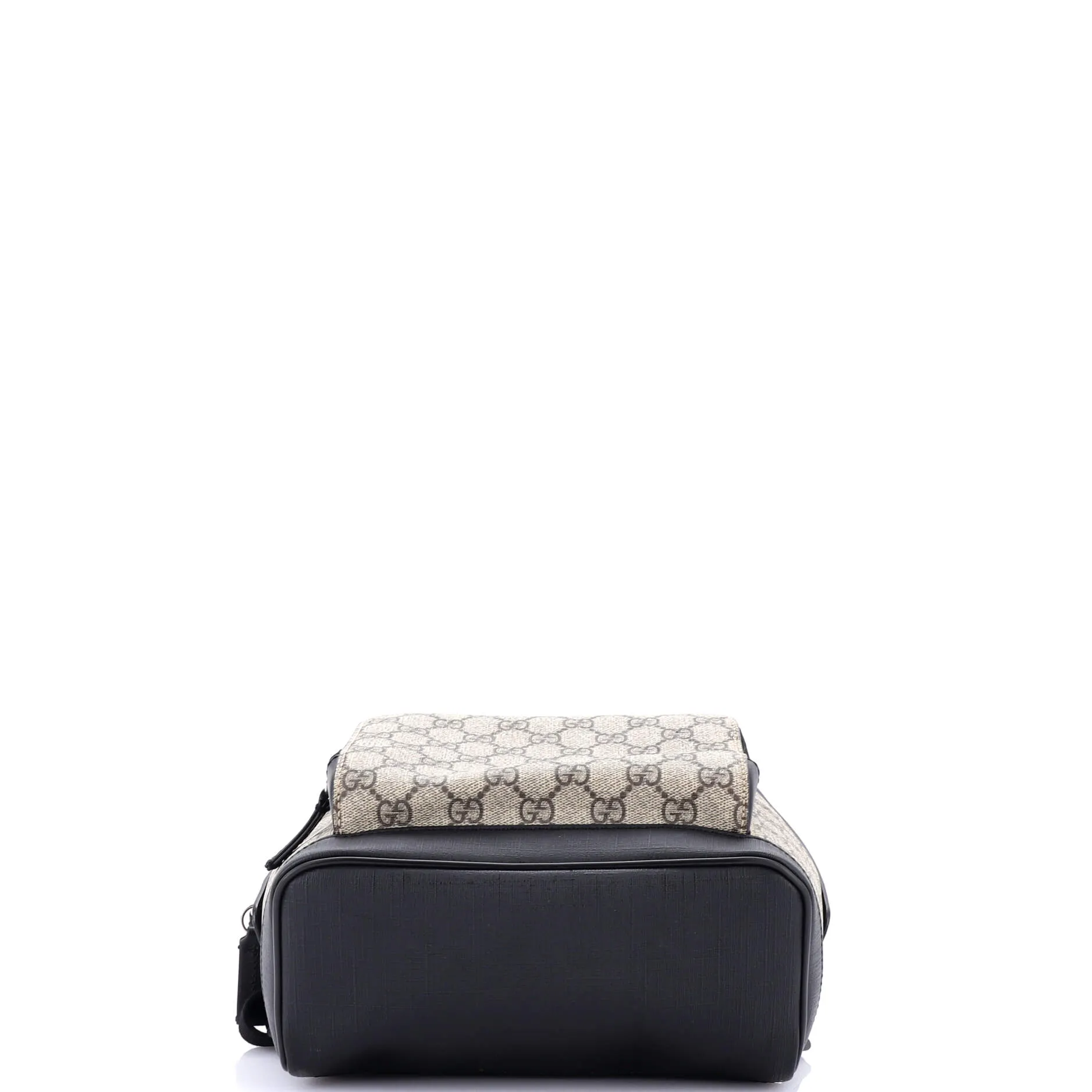 Zip Pocket Backpack GG Coated Canvas Small
