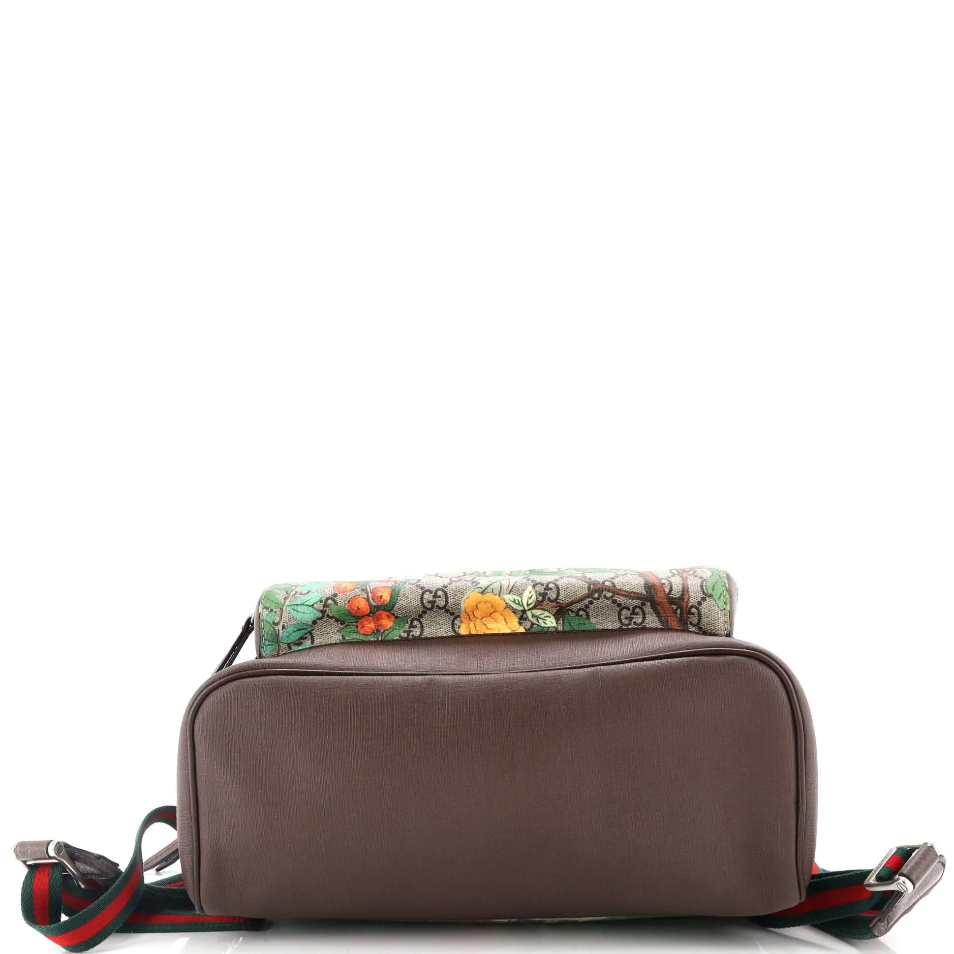 Zip Pocket Backpack Tian Print GG Coated Canvas Medium